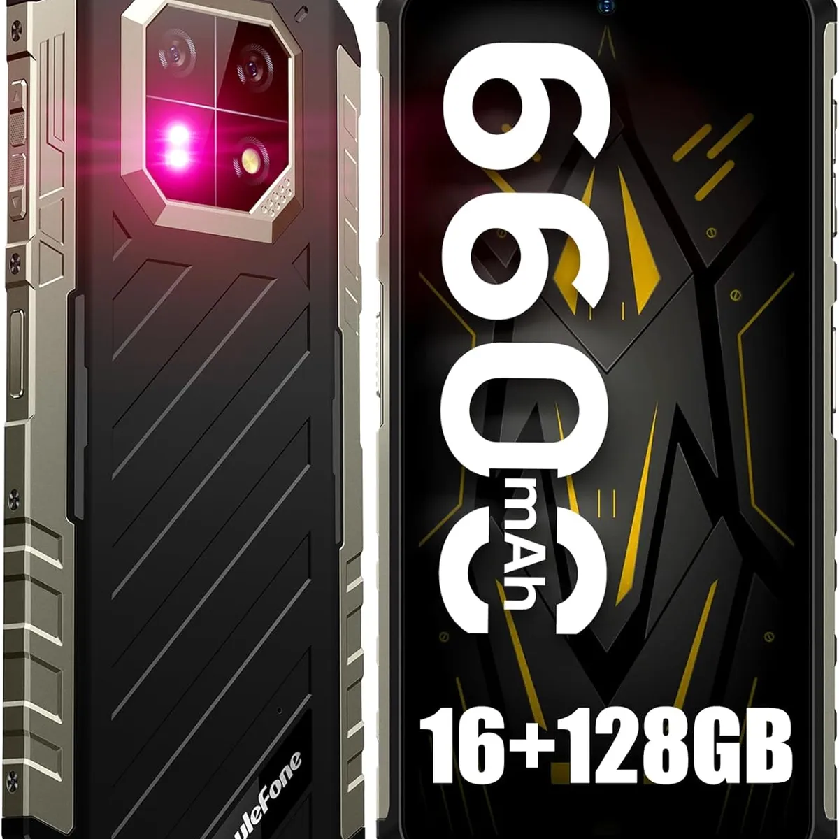 ULEFONE - Celular ulefone ARMOR 22 16GB+128GB-Negro