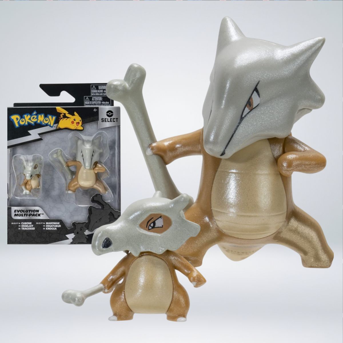 POKEMON - FIGURA POKEMON SELECT MULTIPACK EVOLUTION - CUBONE