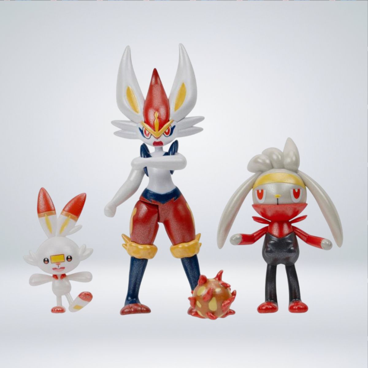 POKEMON - FIGURA POKEMON SELECT MULTIPACK EVOLUTION - SCORBUNNY