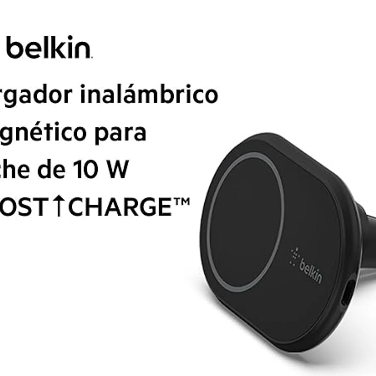 BELKIN - CARGADOR INALAMBRICO 10W  MAGSAFE PARA AUTO BELKIN
