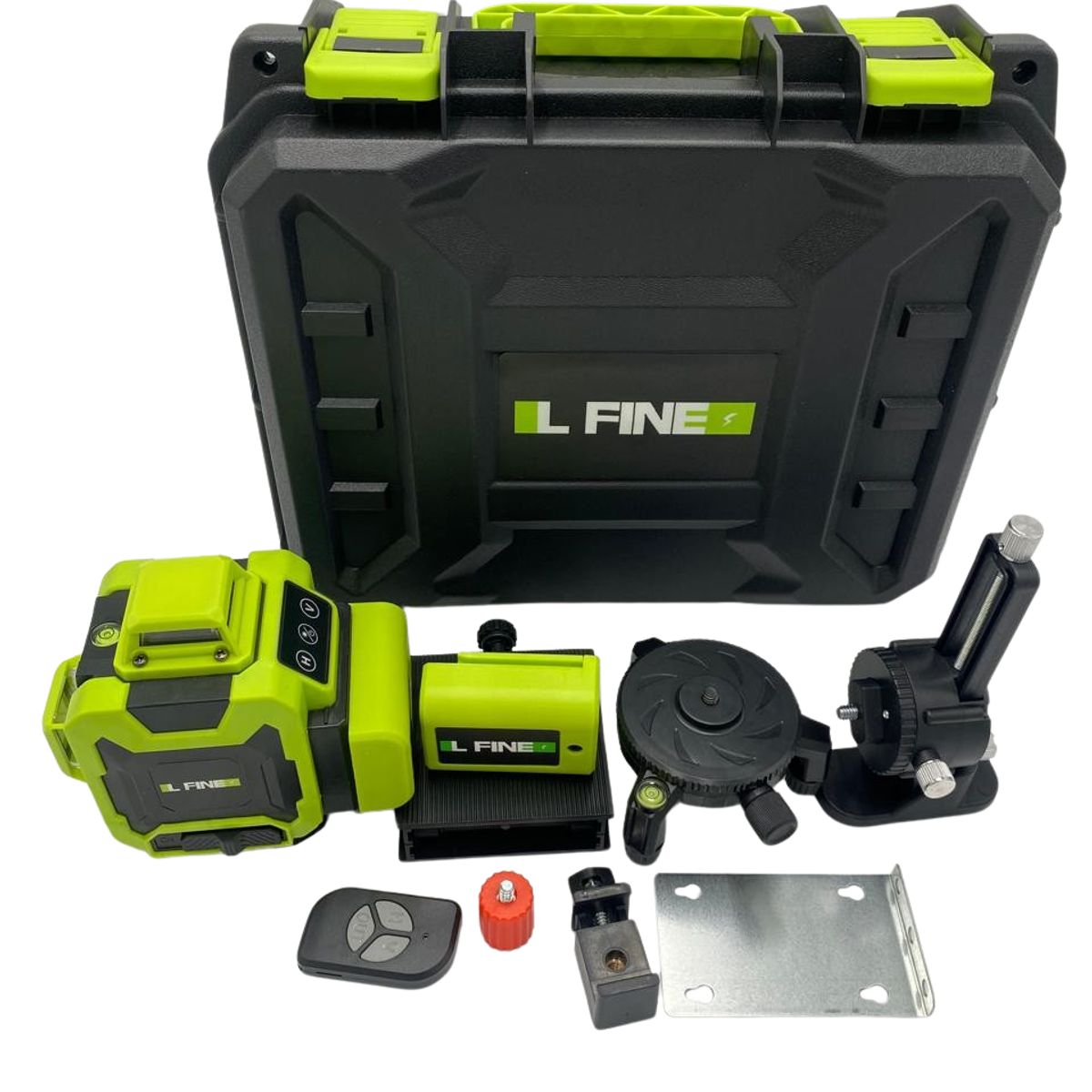 IMPORTADO MC - Nivel Laser 16 Líneas Verdes IL FINE LLX-360-05 Recargable + Trípode