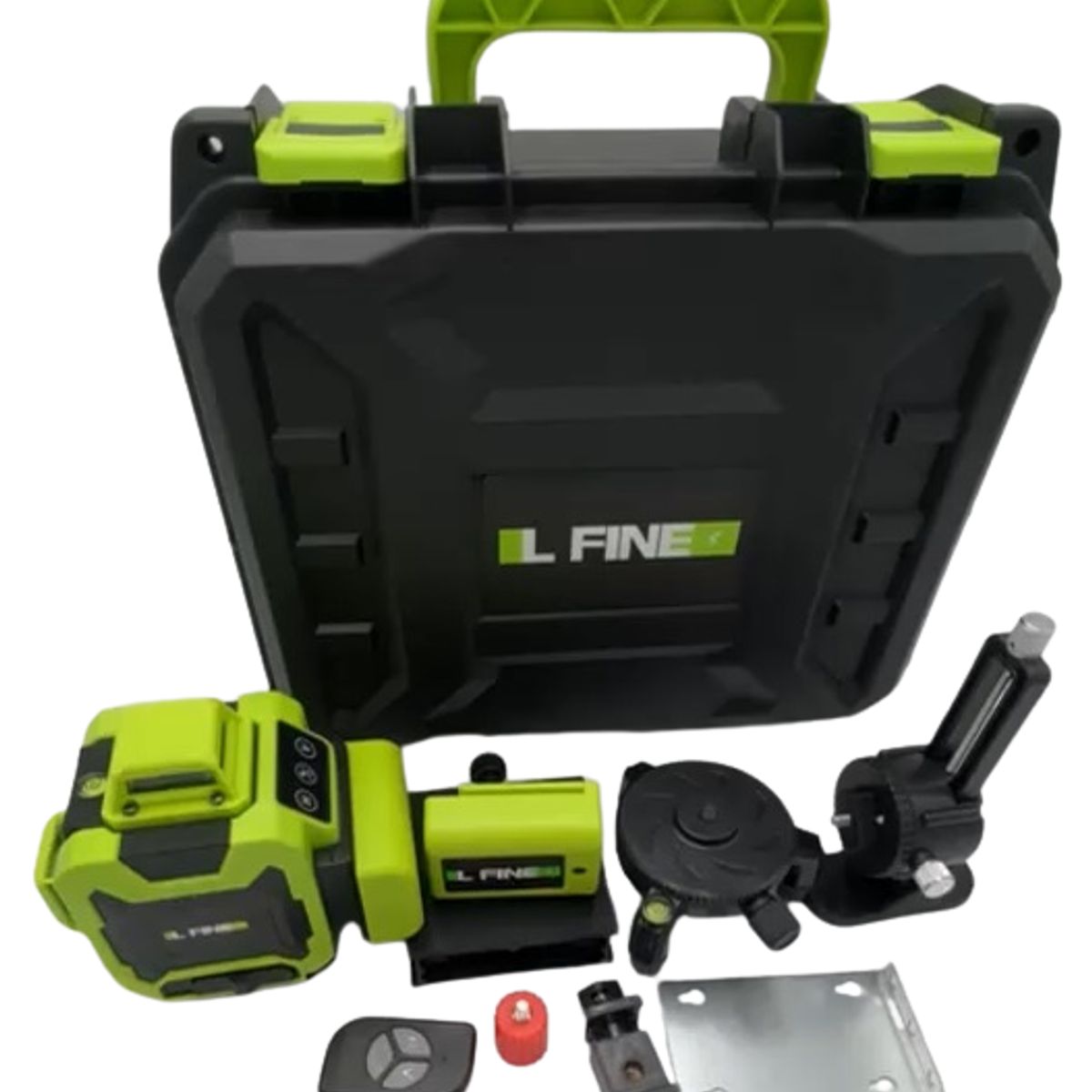 IMPORTADO MC - Nivel Laser 16 Líneas Verdes IL FINE LLX-360-05 Recargable + Trípode