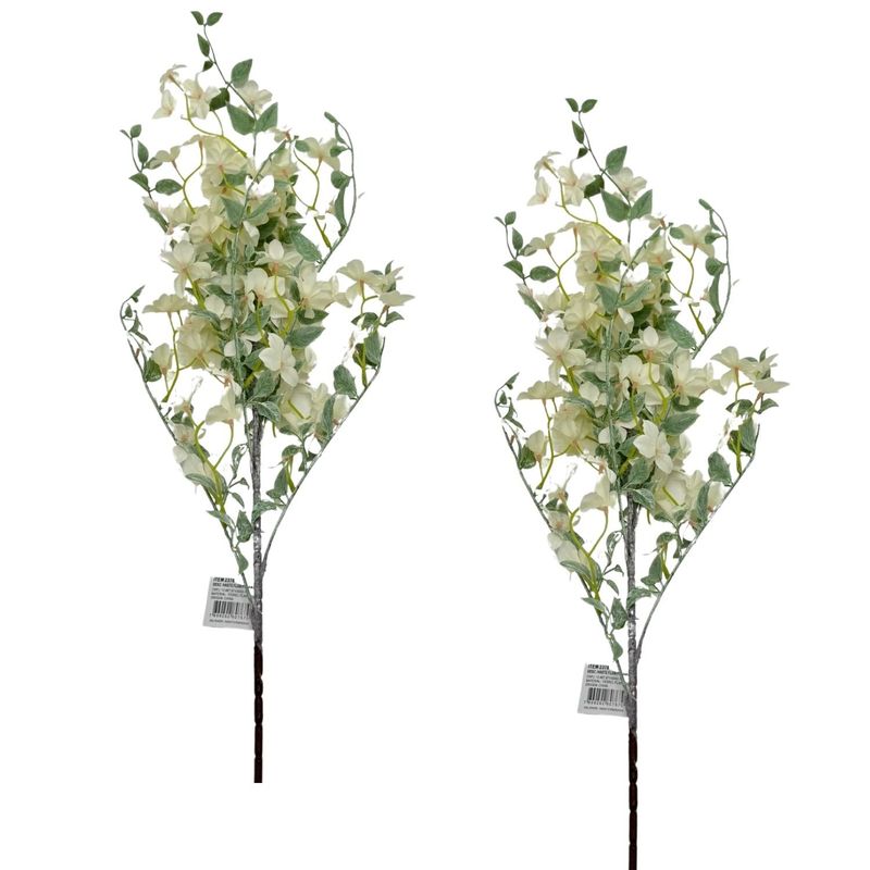 FLORIPA - Vara de Hojas Color Blanco 2378 FLORIPASTORE