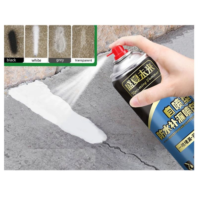 GENERICO - Sellador en Spray de Grietas Roturas PVC Relleno Cemento Impermeable