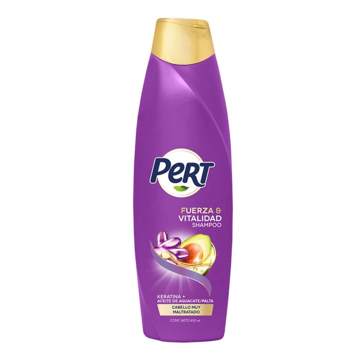 GENERICO - Pert Shampoo Fuerza Vitalidad - KeratinaAceita Palta 650ml