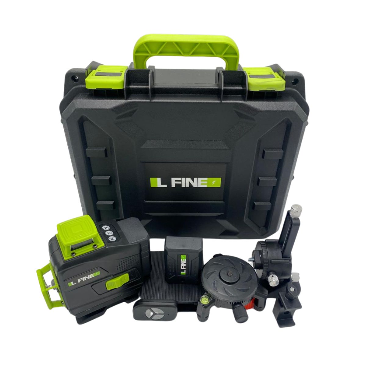 IMPORTADO MC - Nivel Laser 16 Líneas Verdes IL FINE LLX-360-07 Recargable + Trípode