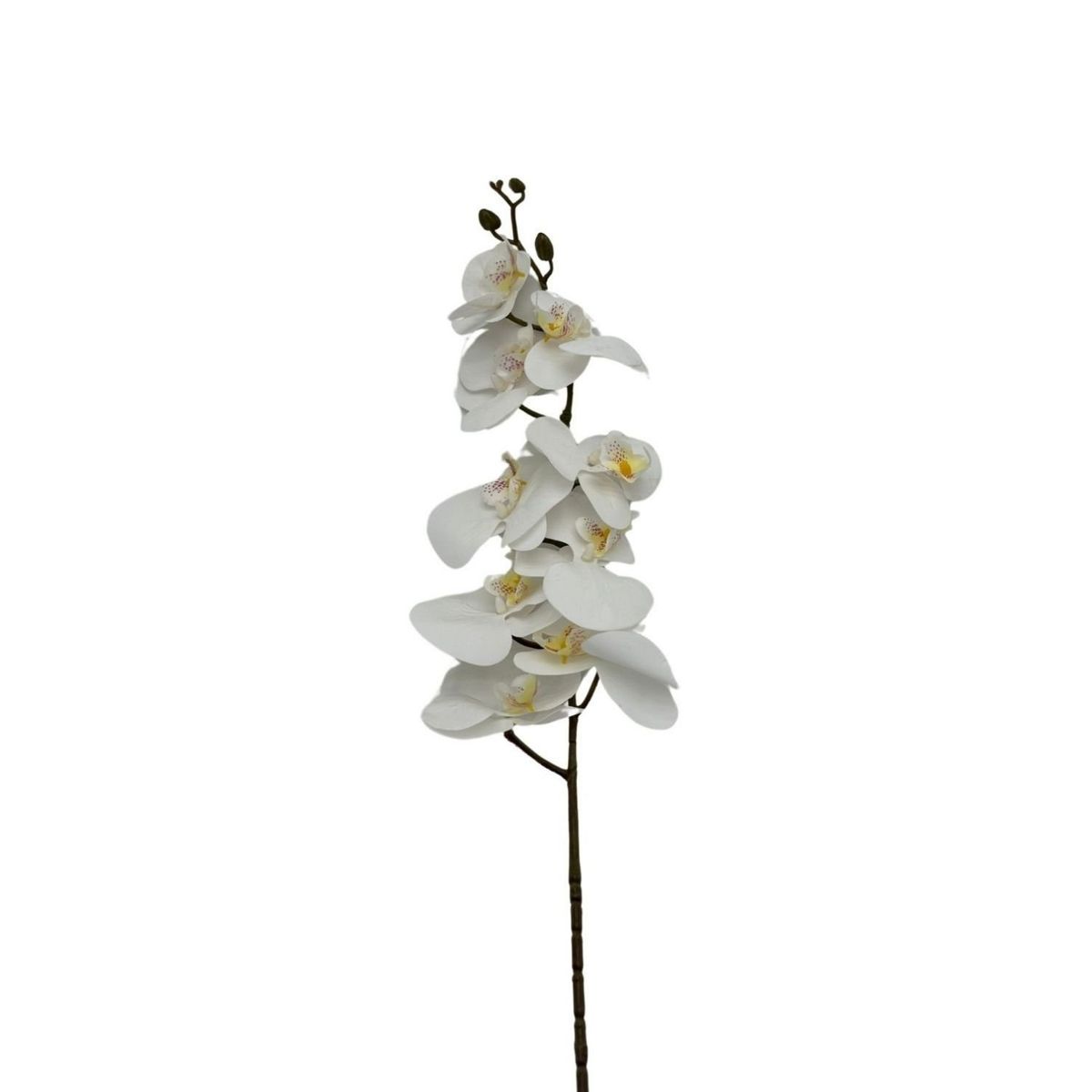 FLORIPA - Orquidea Artificial con 9 Pétalos Silicona BG310035-1BL FLORIPASTORE