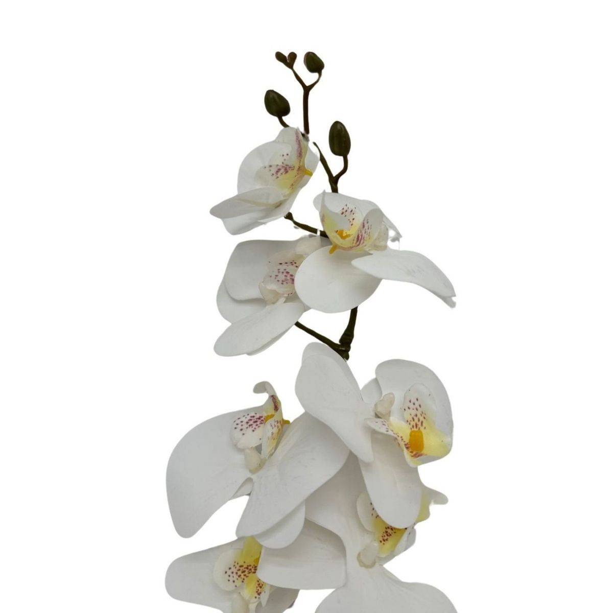 FLORIPA - Orquidea Artificial con 9 Pétalos Silicona BG310035-1BL FLORIPASTORE