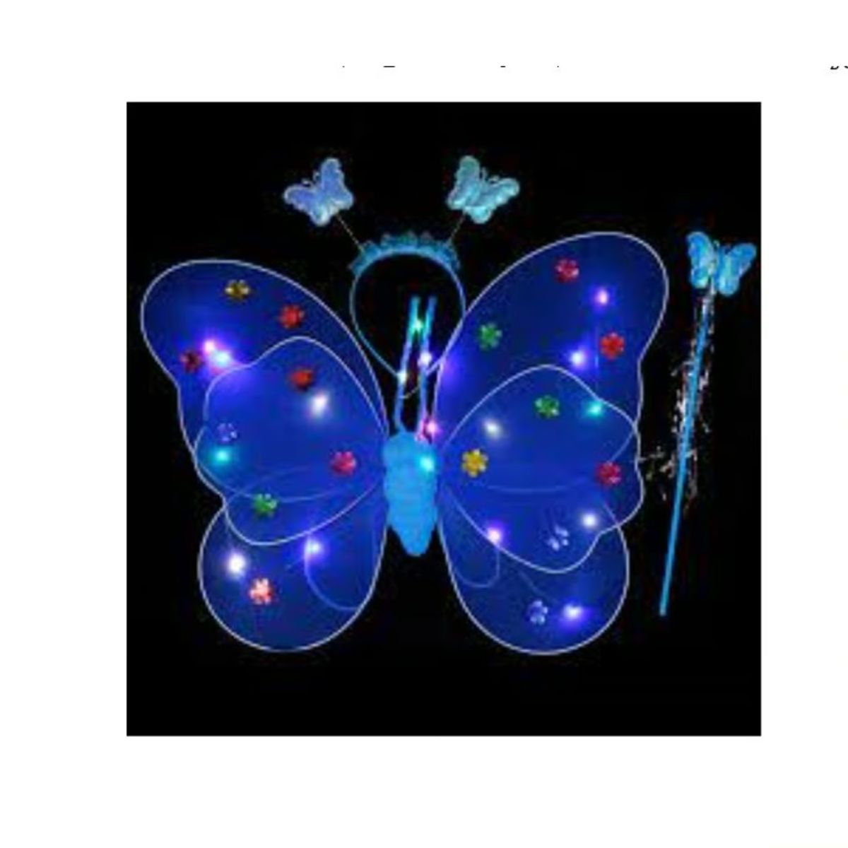 GENERICO - Alitas mariposa luminosa vinchavarita