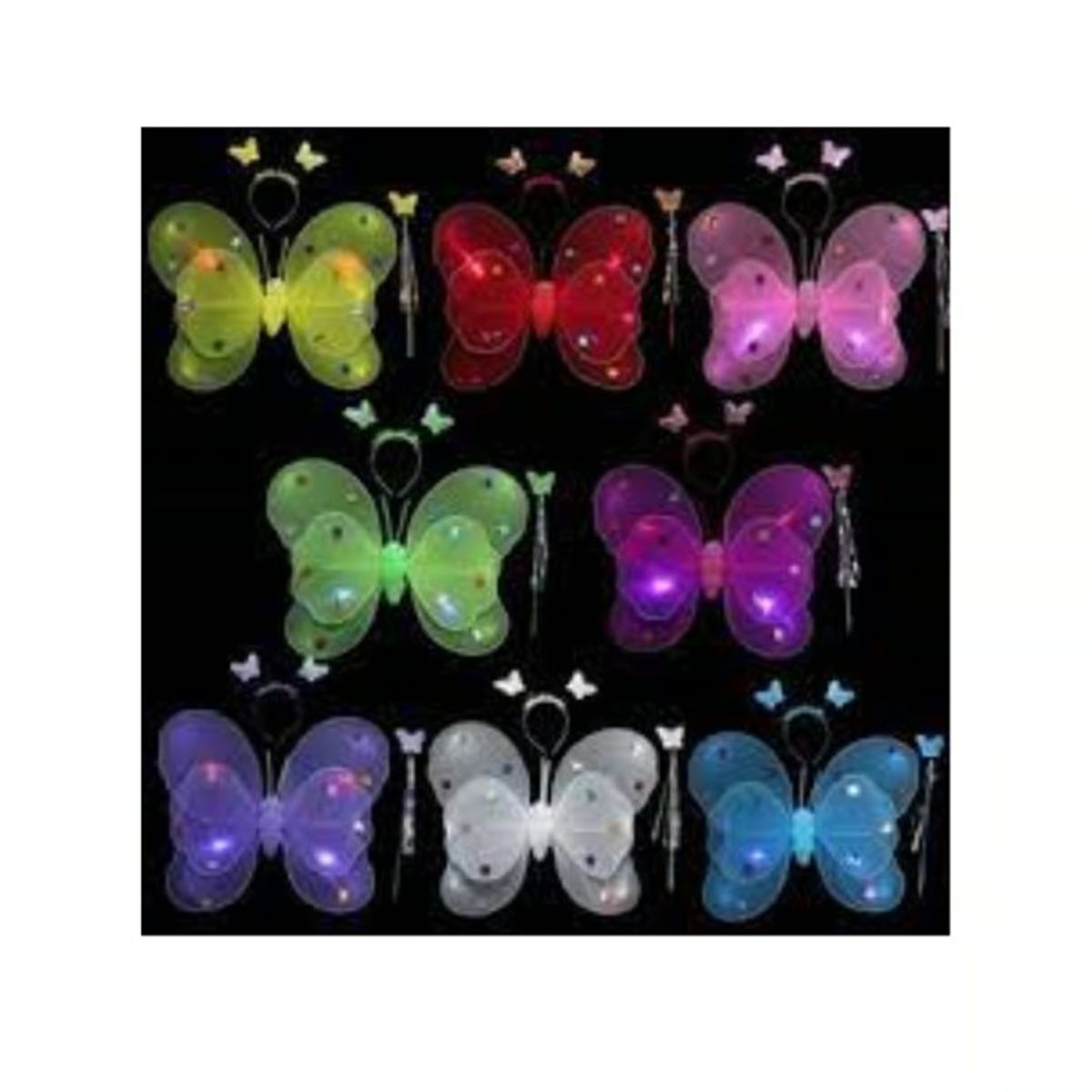 GENERICO - Alitas mariposa luminosa vinchavarita