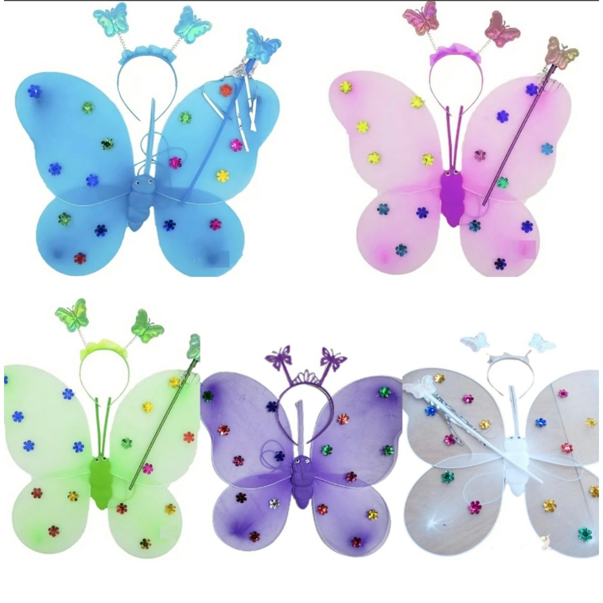 GENERICO - Alitas mariposa luminosa vinchavarita