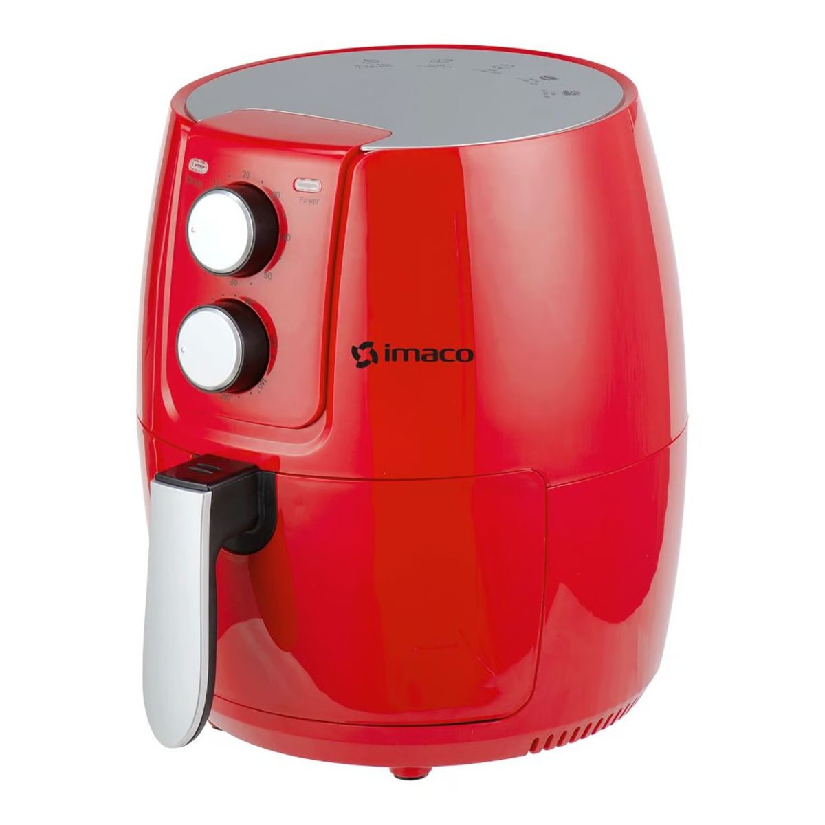 IMACO - Freidora de aire 2.6 litros Imaco AF2714R - Rojo