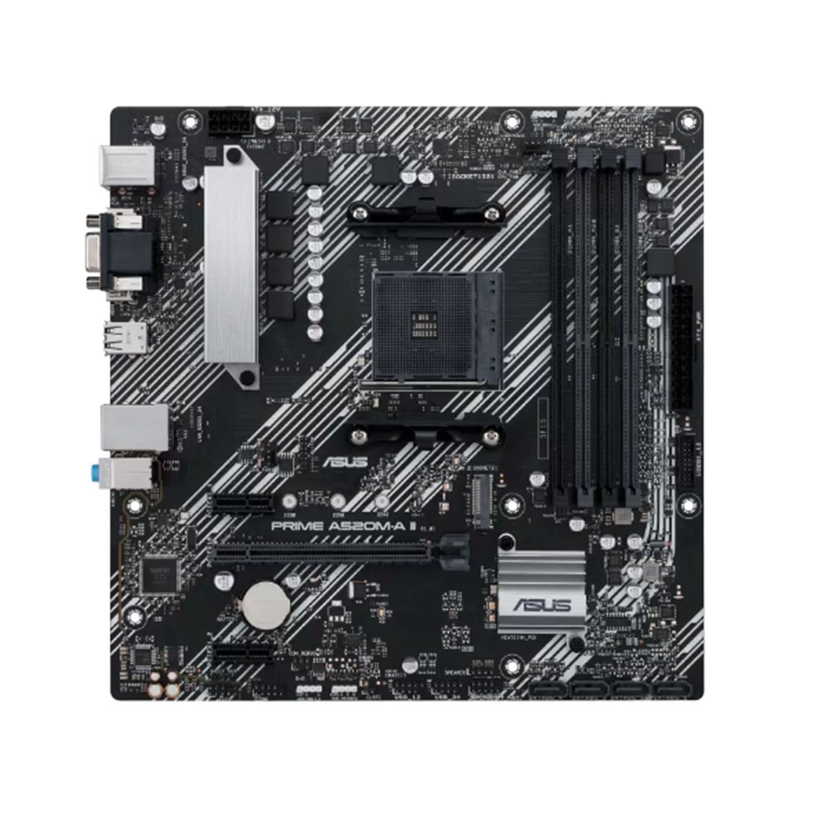 ASUS - PLACA MADRE ASUS PRIME A520M-A AMD A520 P/N: PRIME A520M-A II/CSM