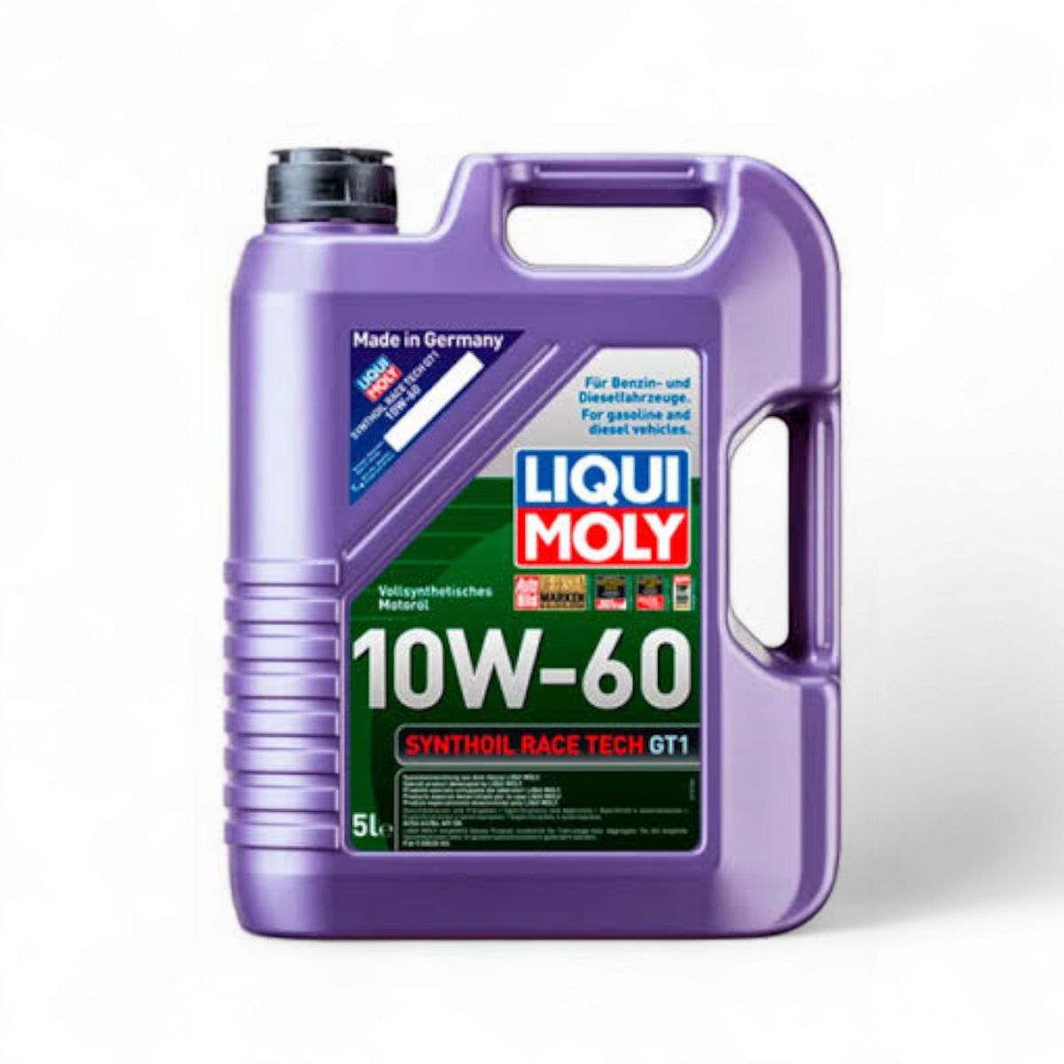 LIQUI MOLY - ACEITE 10W60 LIQUI MOLY SYNTHOIL RACE TECH GT1 5L