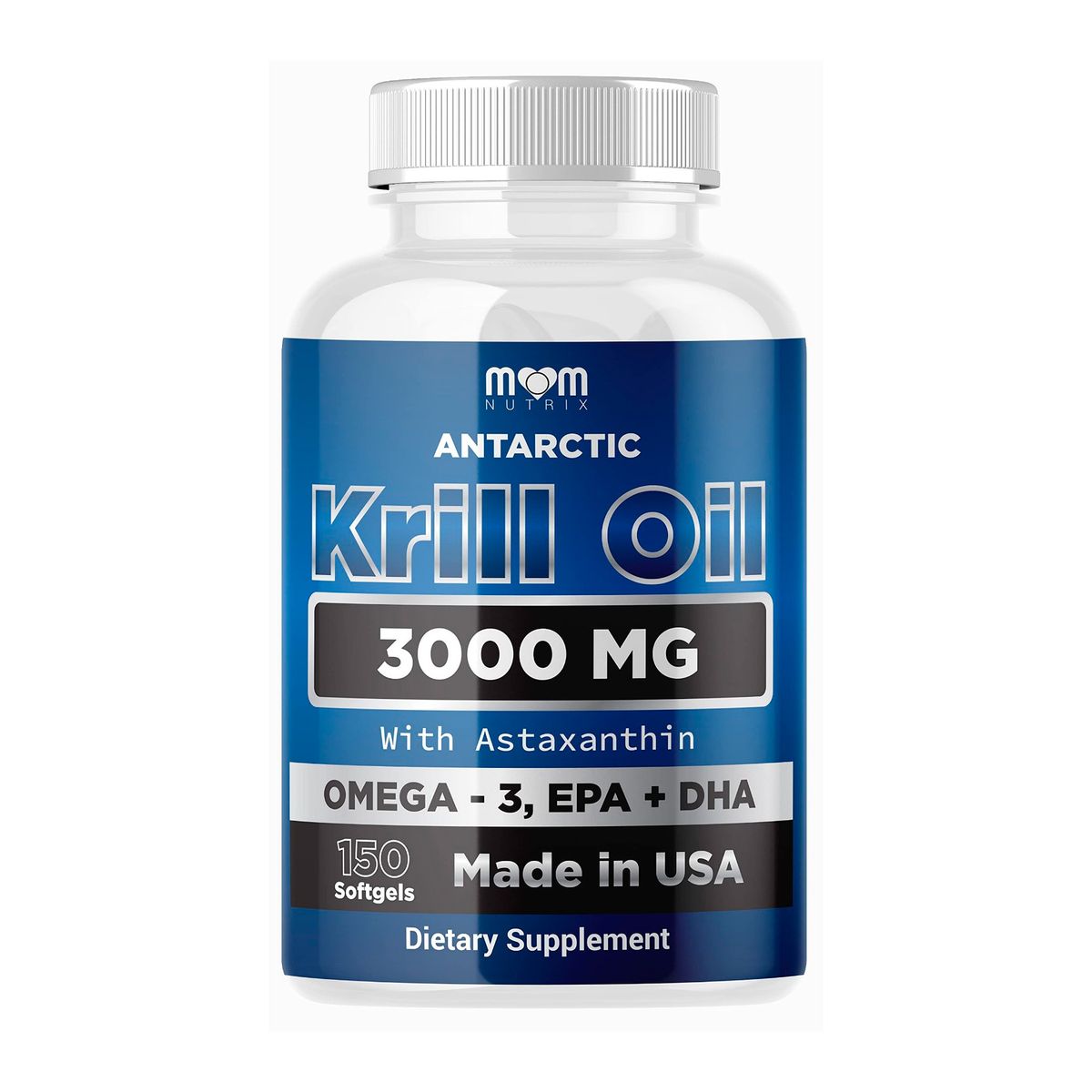 GENERICO - Mom Nutrix Antarctic Krill Oil 3000mg 150 Capsulas