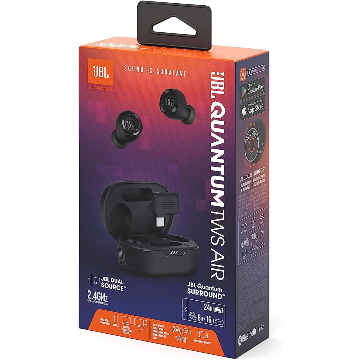 JBL - JBL Quantum TWS Air Auriculares Inalámbricos Gaming