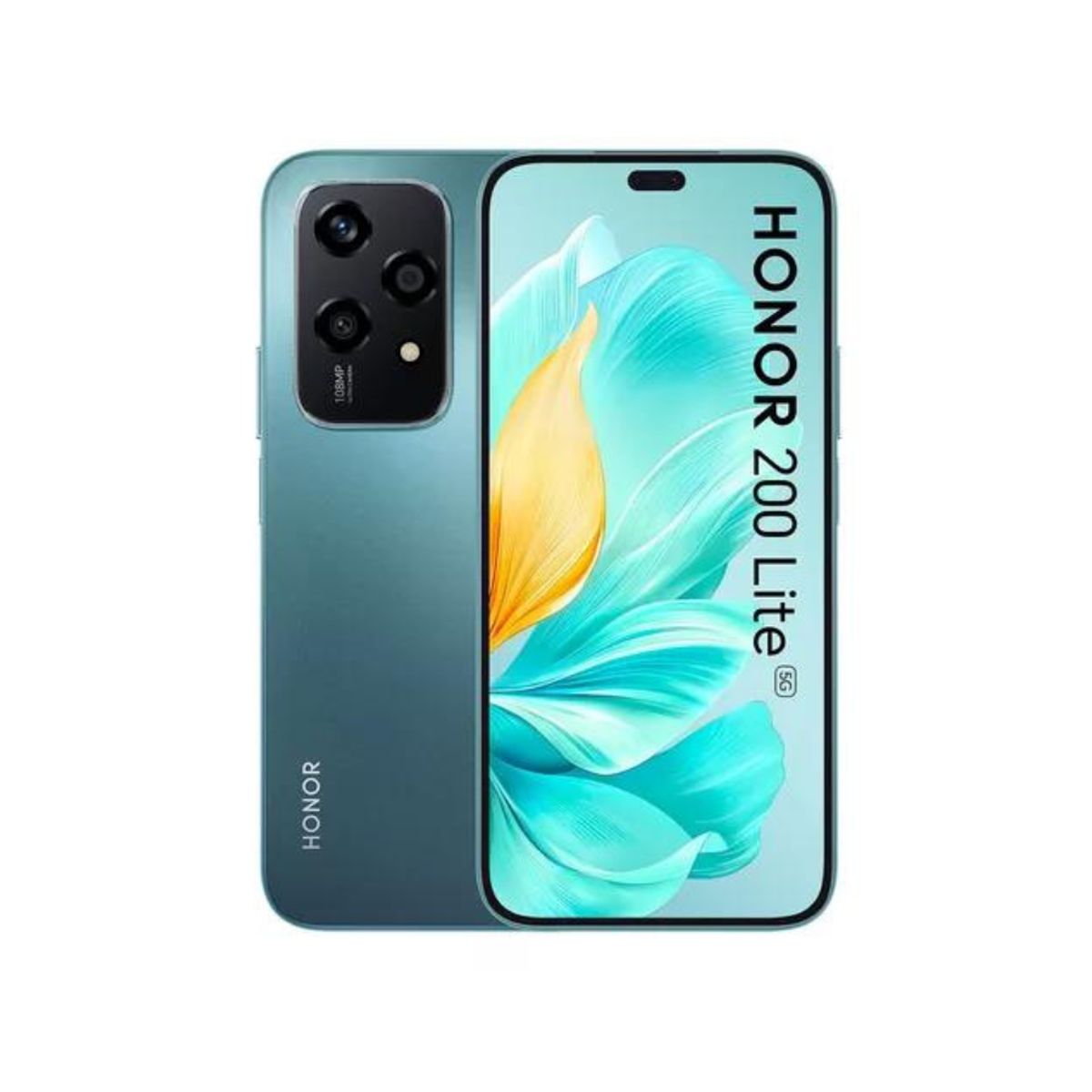 HONOR - HONOR 200 LITE 256GB 8GB RAM 108MP + 5MP + 2MP  6.67" AQUAMARINO.