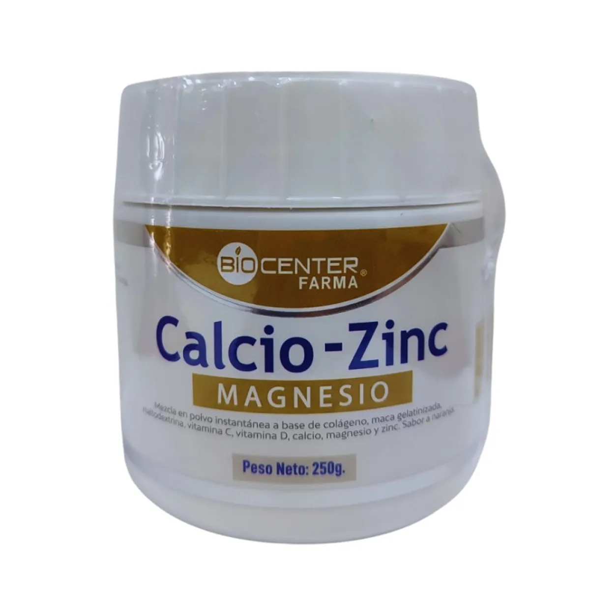 BIOCENTER NATURAL - Calcio Magnesio y Zinc x 250 g - BioCenter Natural