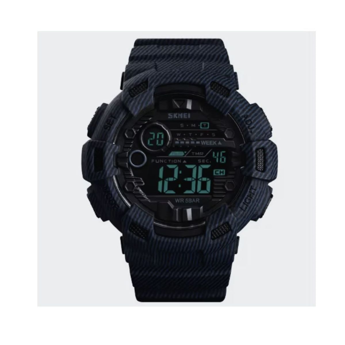 SKMEI - Reloj Skmei 1472 Digital Negro Grafito