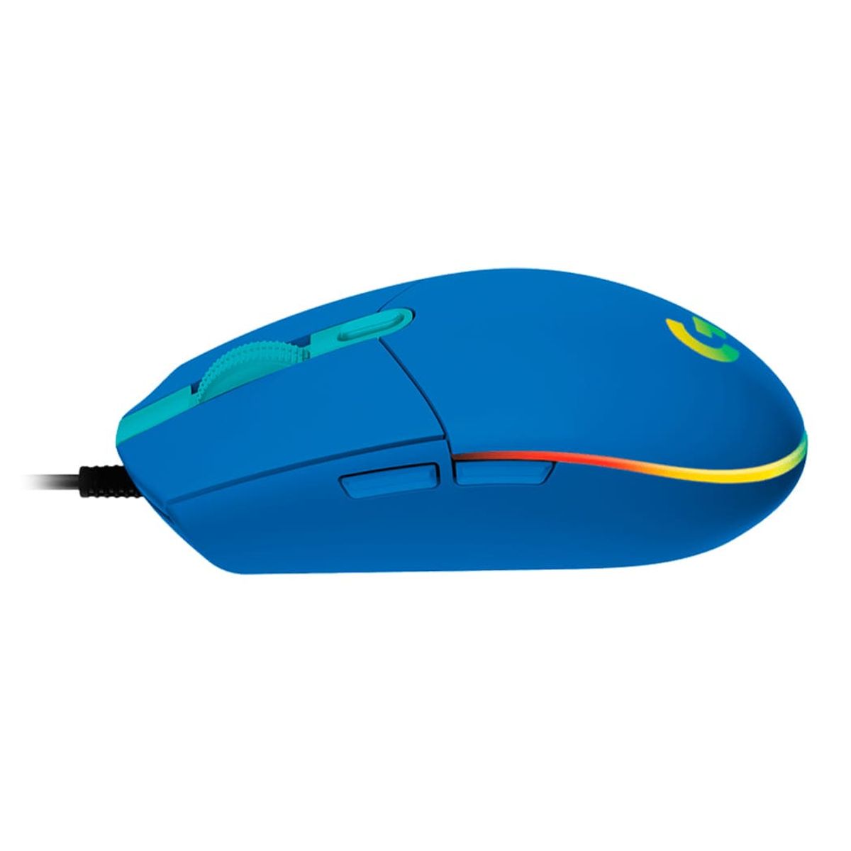 LOGITECH - MOUSE GAMER LOGITECH G203 RGB AZUL 8000DPI