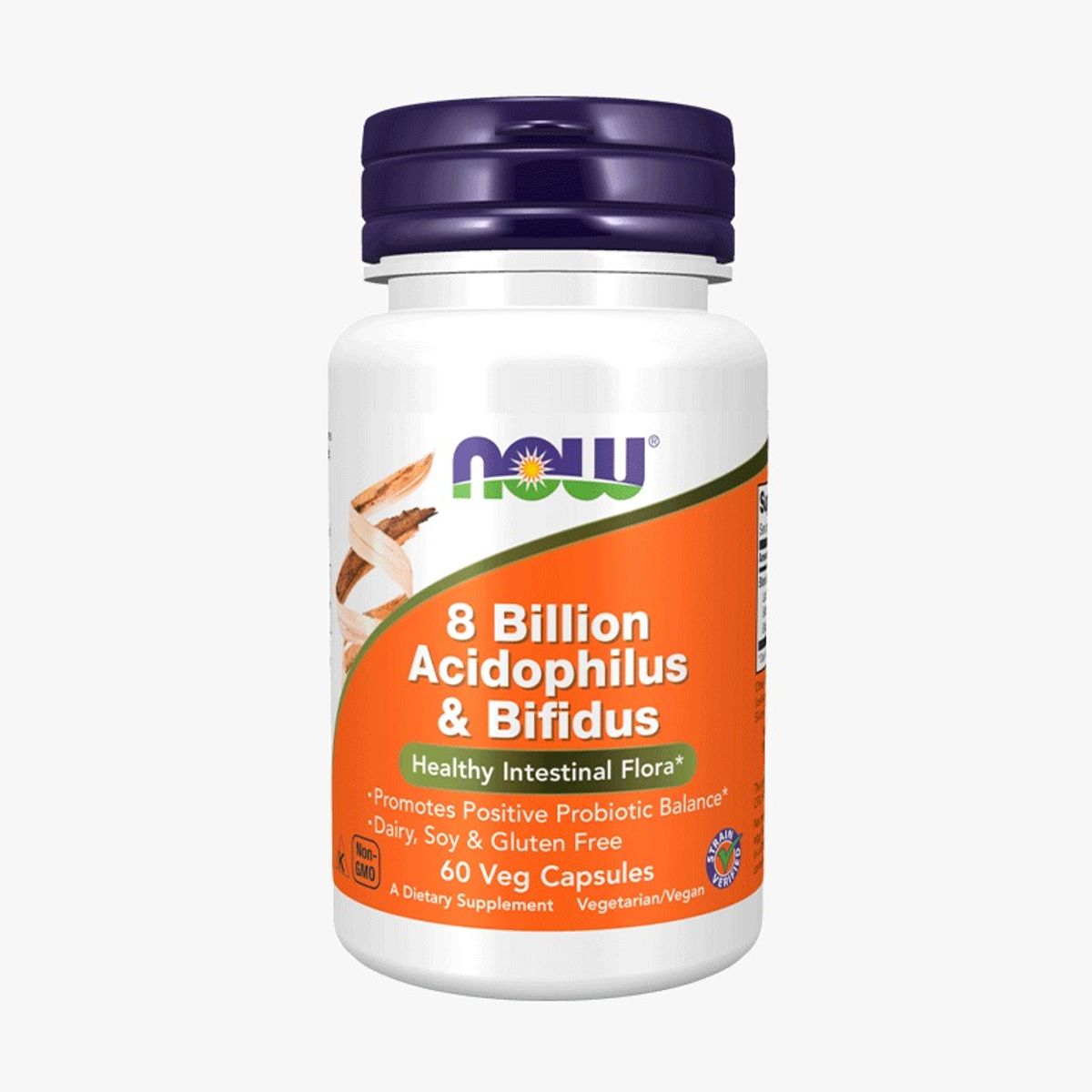 NOW - 8 Billion Acidophilus / Bifidus 60 Veg Caps