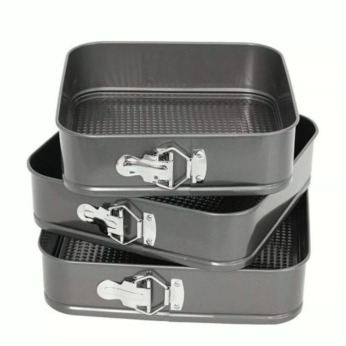 IMPORTADO MC - Set de 3 Moldes Desmoldables Para Keke Pastel C