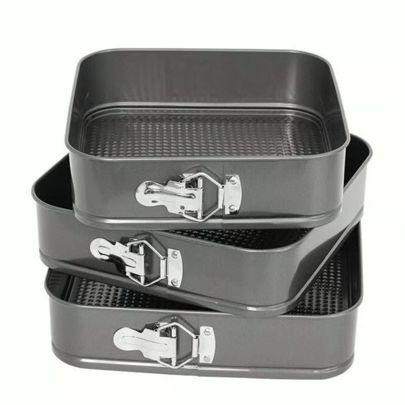IMPORTADO MC - Set de 3 Moldes Desmoldables Para Keke Pastel C