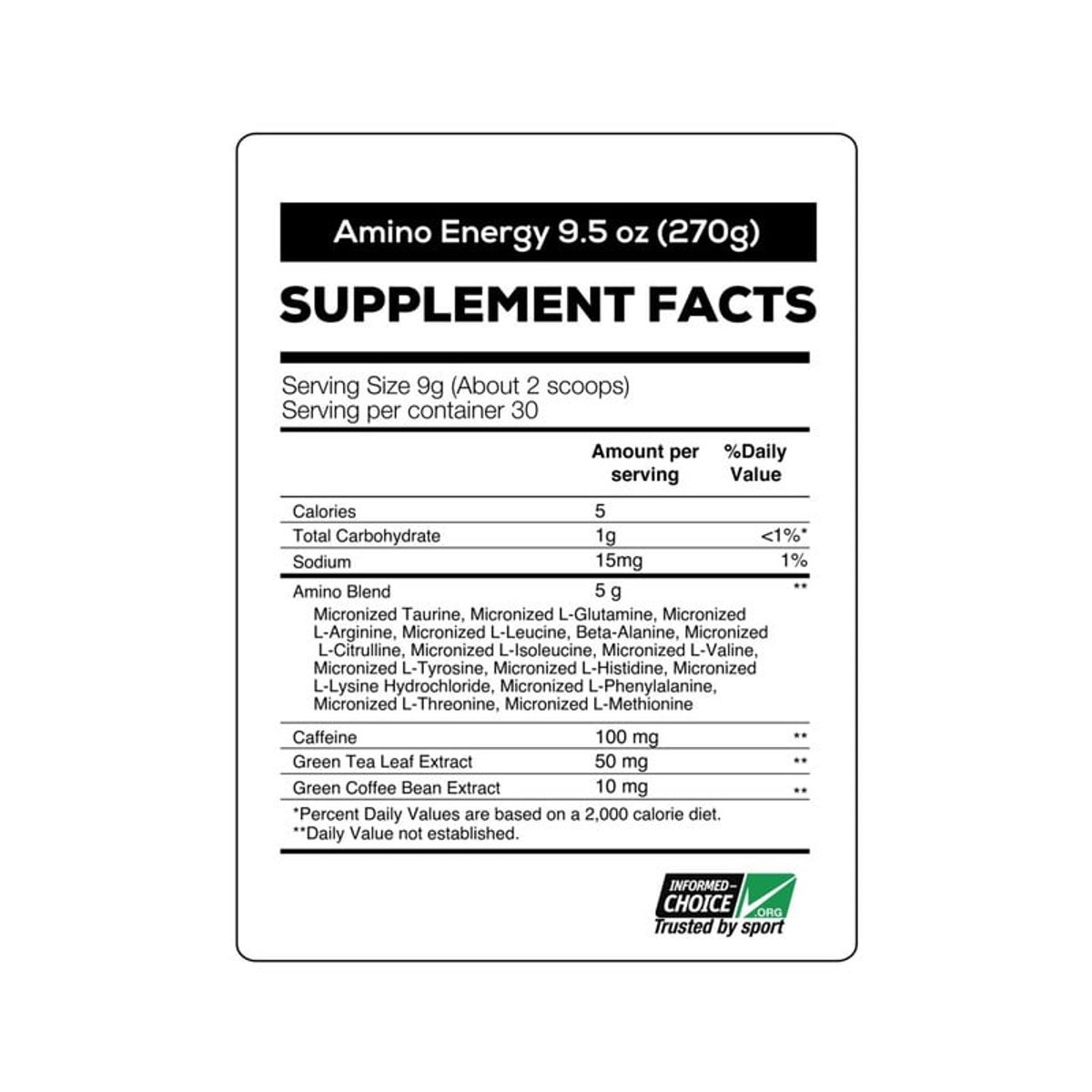 OPTIMUN NUTRITION - AMINO ENERGY 270G FRUIT FUSION - OPTIMUM NUTRITION