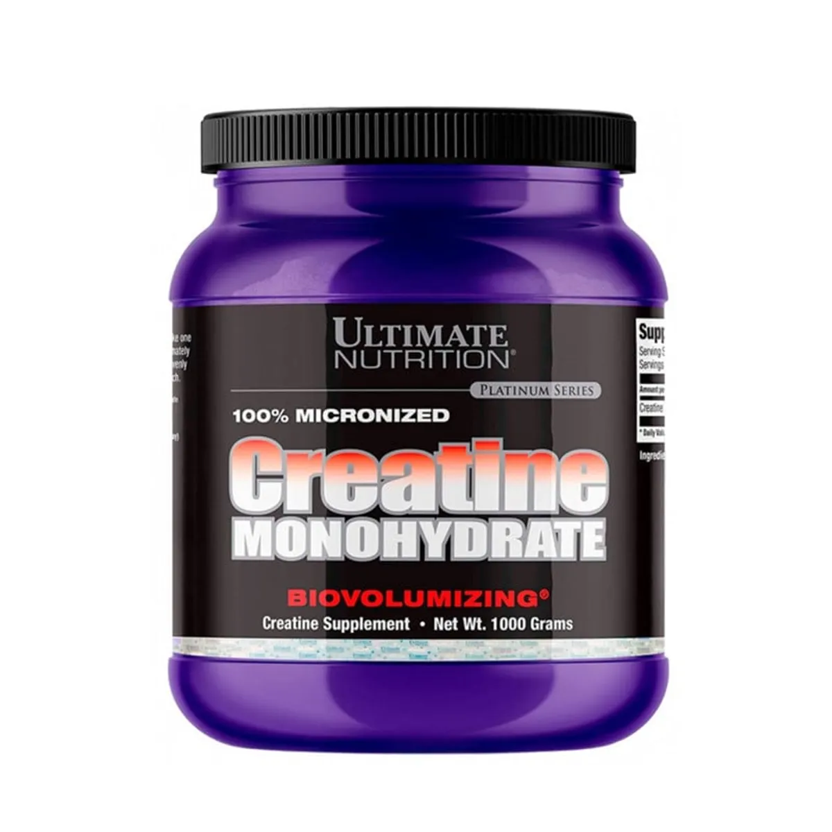 ULTIMATE NUTRITION - CREATINA MONOHIDRATADA 1KG - ULTIMATE NUTRITION