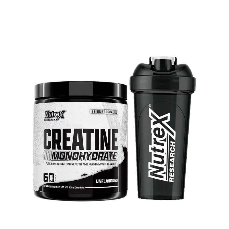 NUTREX RESEARCH - Creatina 300g -  Nutrex + Shaker gratis