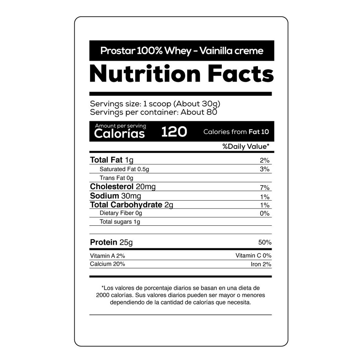 Ultimate Nutrition - PROTEÍNA PROSTAR 100 % WHEY 5LB CHOCOLATE - ULTIMATE NUTRITION