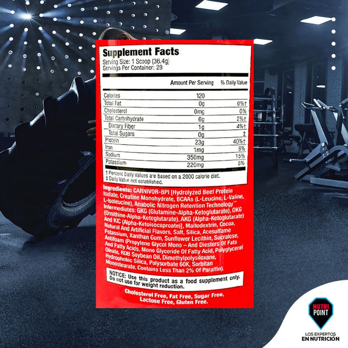MUSCLEMEDS - Proteína Carnivor 2lb Chocolate - Musclemeds