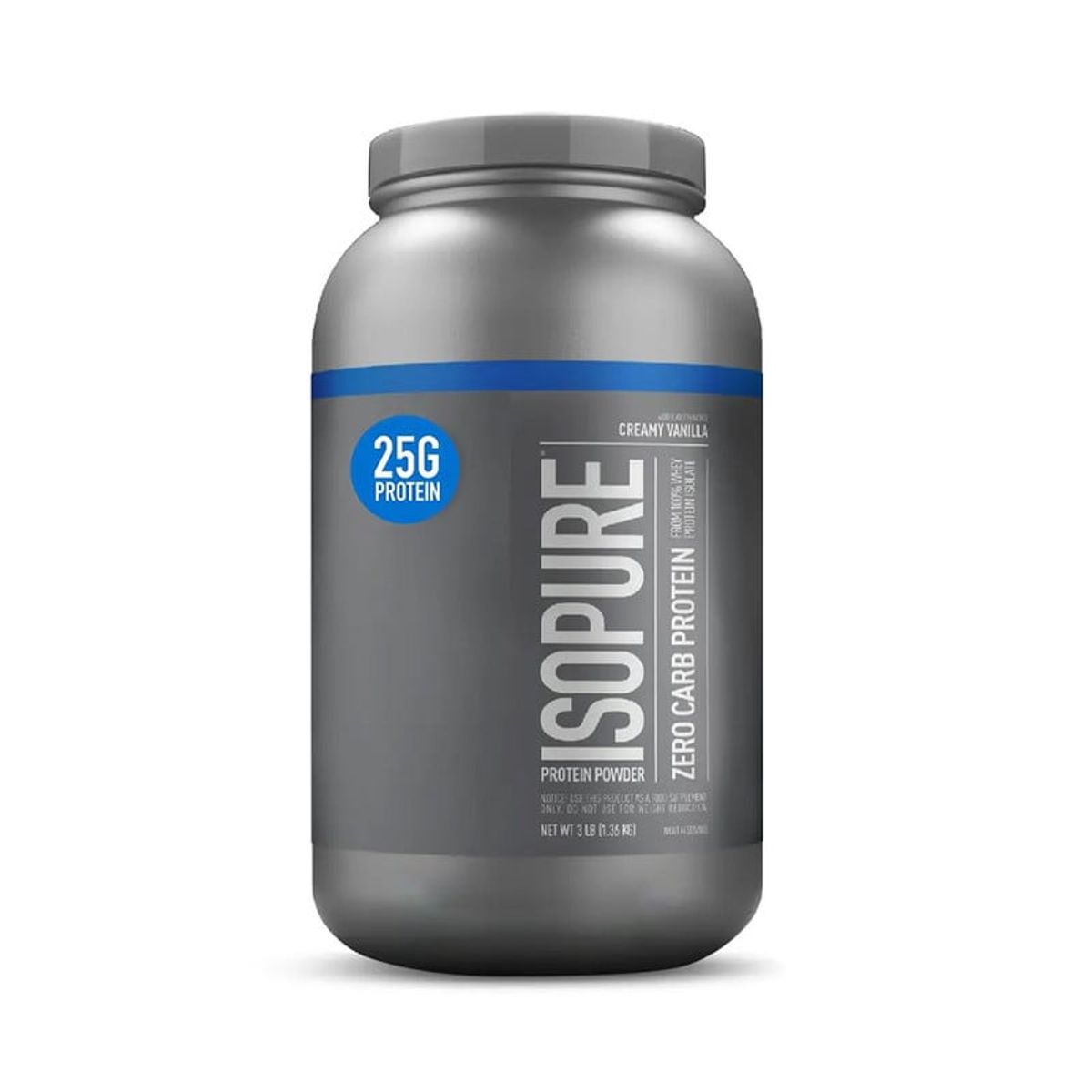 NATURE'S BEST - Proteína aislada Isopure 3lb zero carb vainilla
