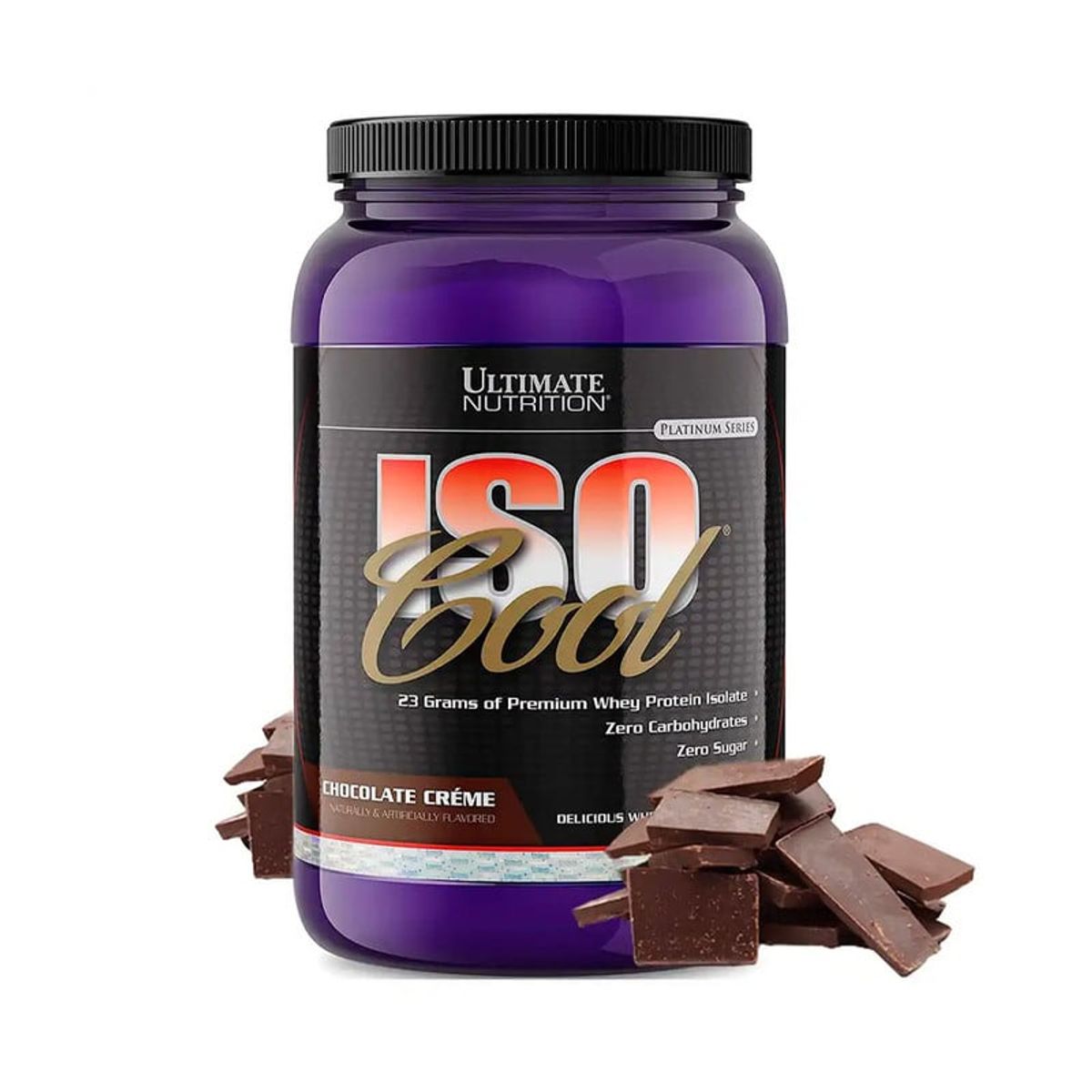 ULTIMATE NUTRITION - Proteína Aislada Iso Cool 2lb Chocolate - Ultimate Nutrition