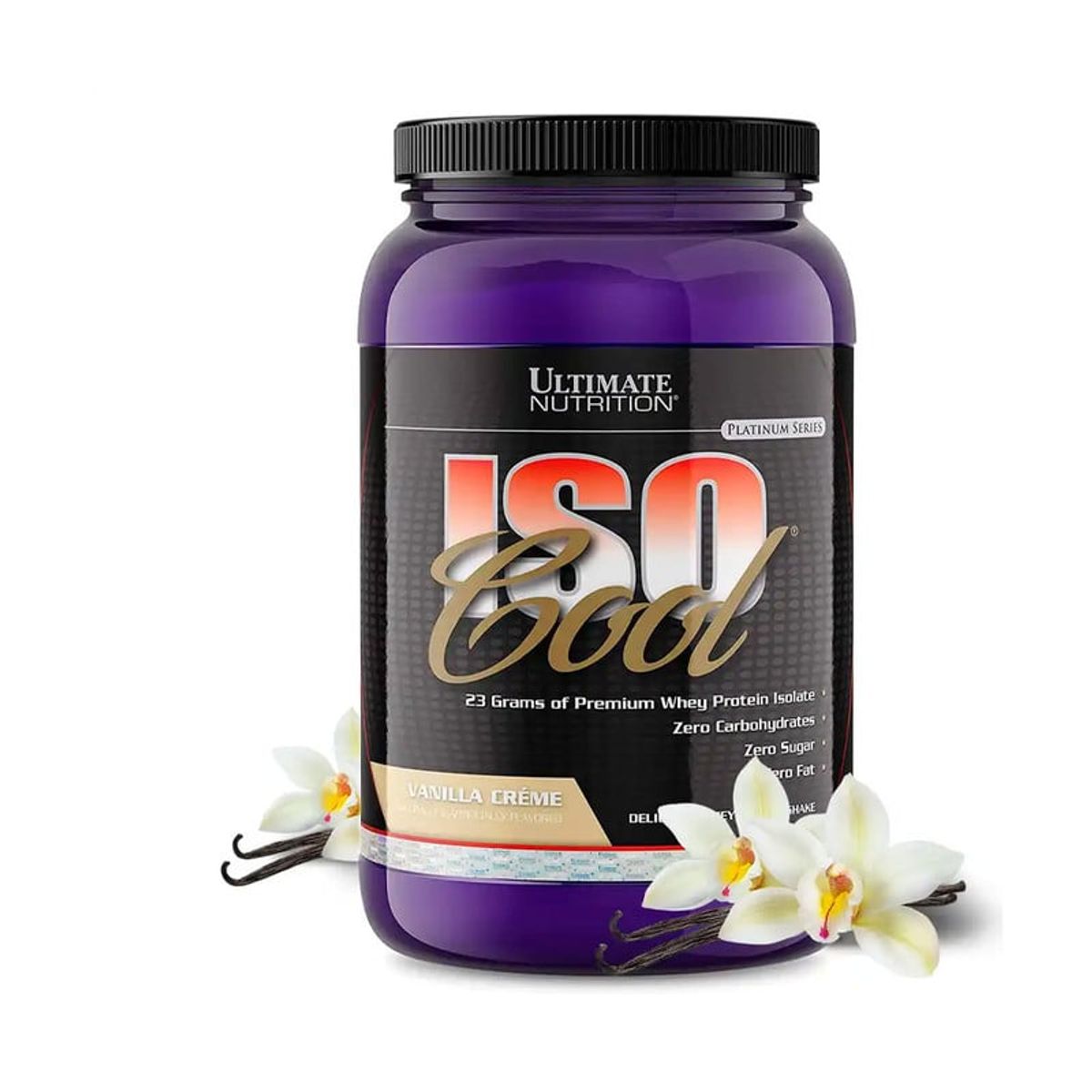 ULTIMATE NUTRITION - Proteína Aislada Iso Cool 2lb Vainilla - Ultimate Nutrition