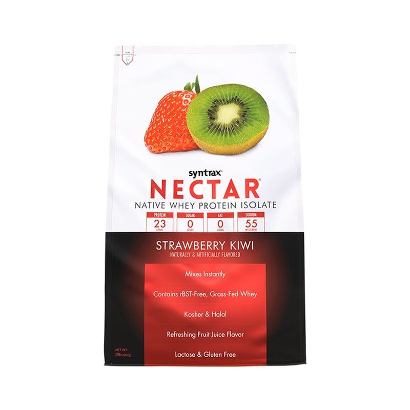 SYNTRAX - Proteína aislada Nectar 2lb - Syntrax - Strawberry Kiwi