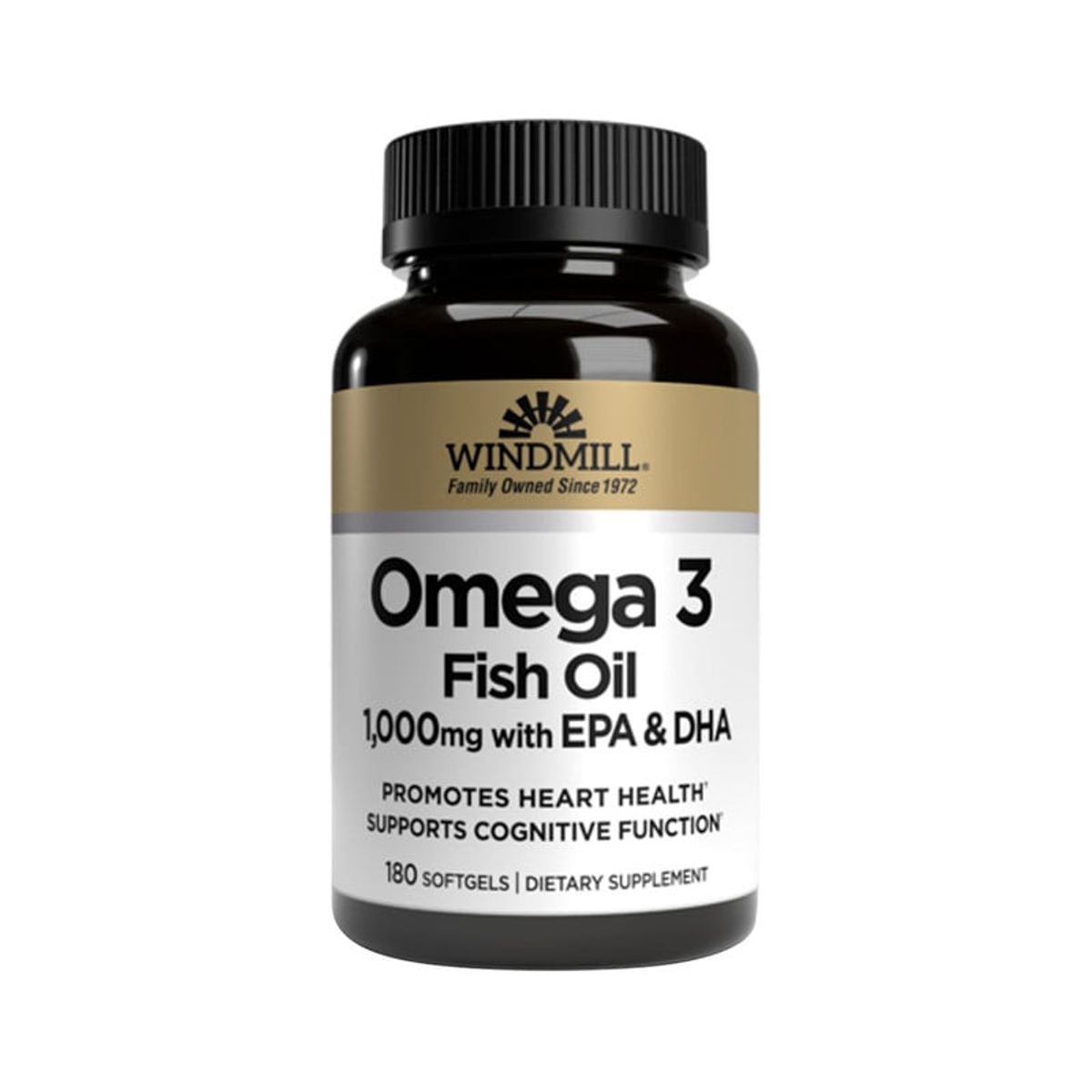 WINDMILL - OMEGA 3 - 1,000MG - 180 TABLETAS WINDMILL