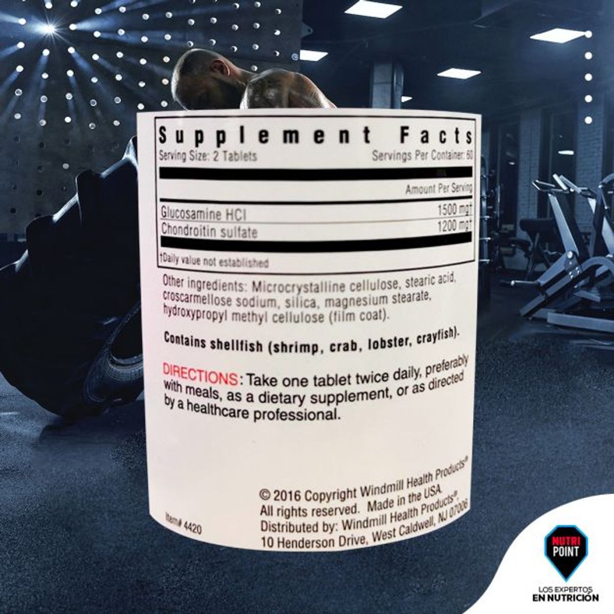 WINDMILL - GLUCOSAMINA Y SULFATO DE CONDROITINA - WINDMILL