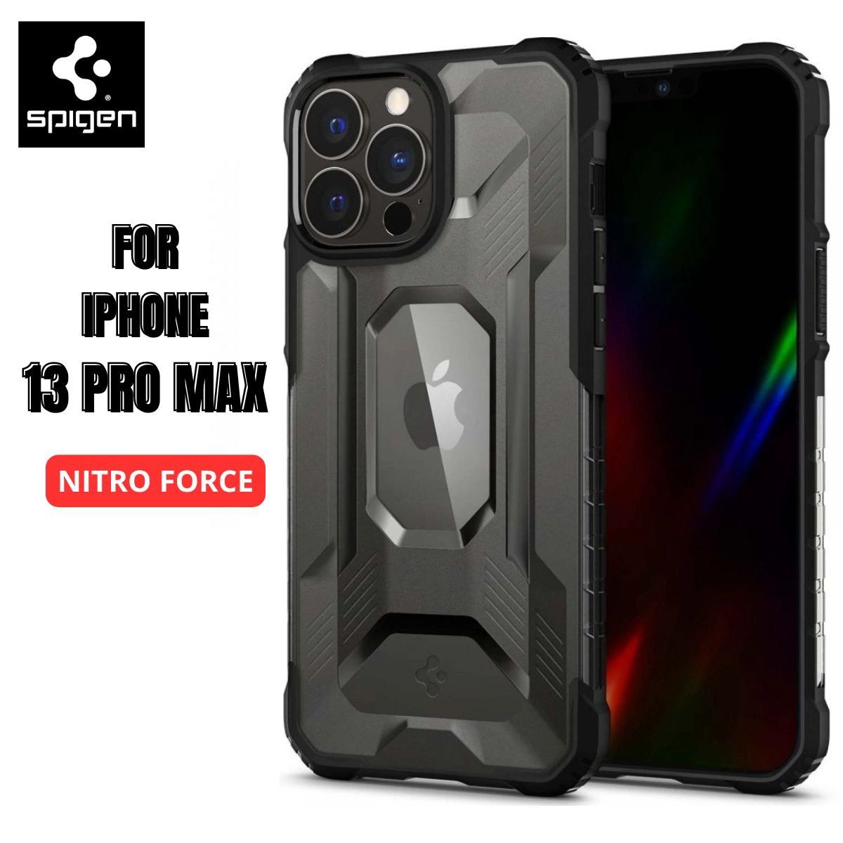 SPIGEN - Case Spigen Nitro Force - iPhone 13 Pro Max