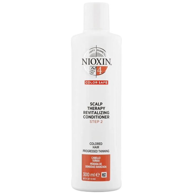 NIOXIN - Nioxin-4 Acondicionador Densificador Para Cabello Teñido 300ml