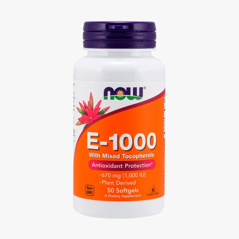 NOW - Vitamina E - 1000 UI Tocoferoles Mixtos