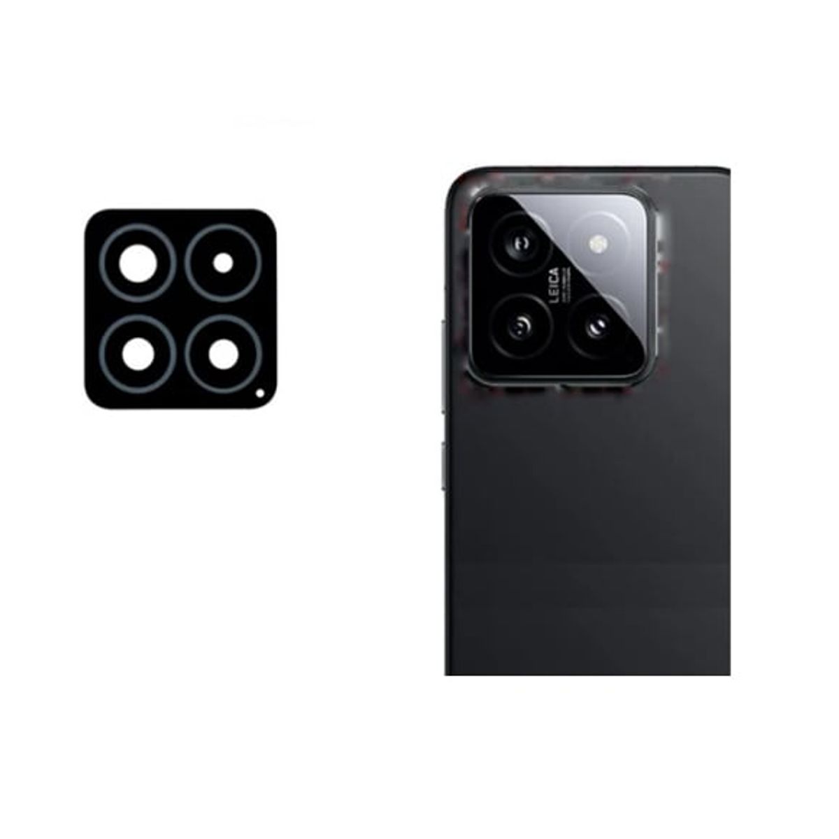 GENERICO - Repuesto lente Vidrio de cámara Xiaomi 14 Pro