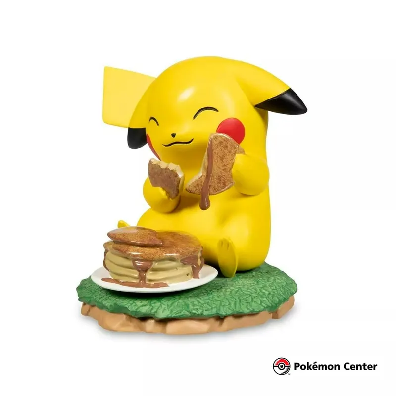 POKEMON - Pokemon Center Estatua Pikachu Comiendo Waffles