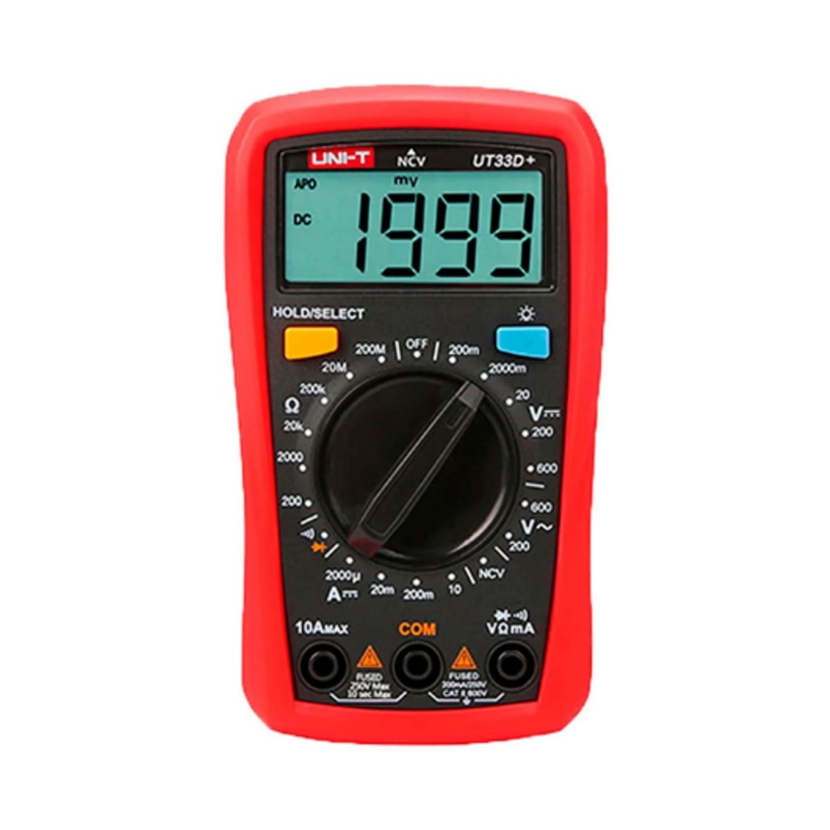  - Multímetro Digital UT33D+ UNI-T