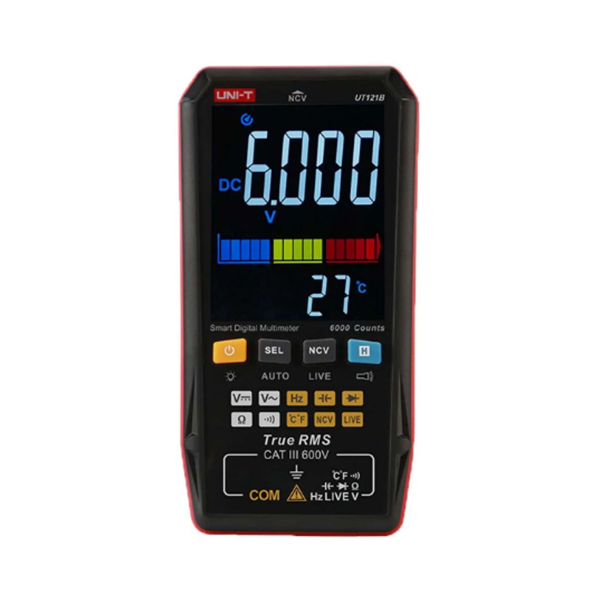 UNI T - Multímetro Digital Smart UT121B UNI-T