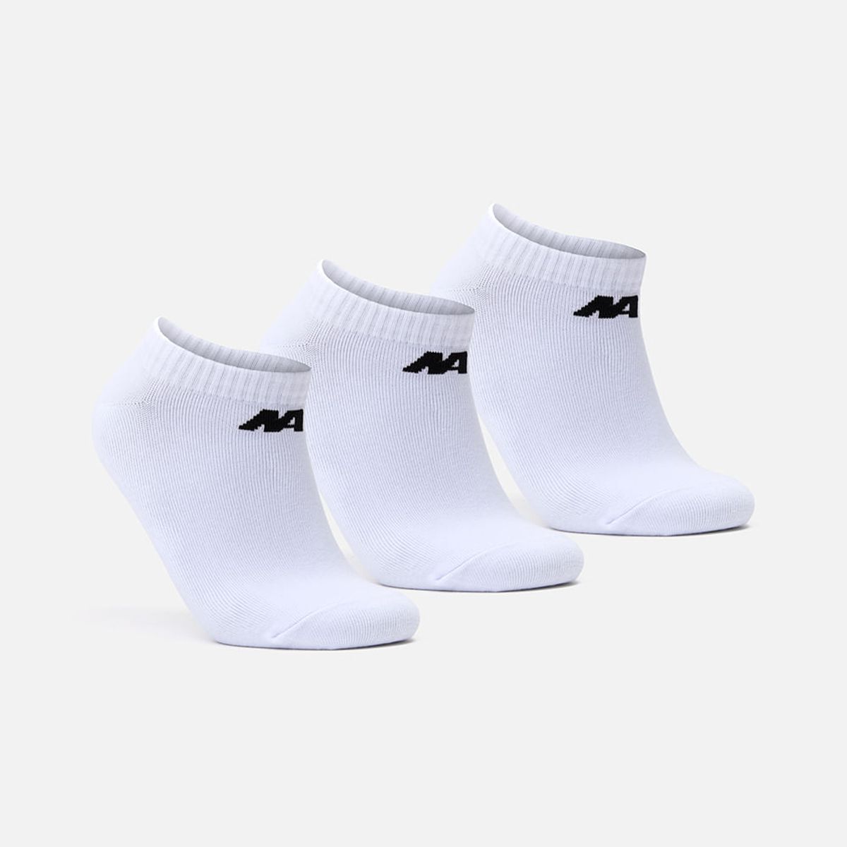 NEW ATHLETIC - Medias Pack De 3 New Athletic Taloneras10 Blanco Unisex_.