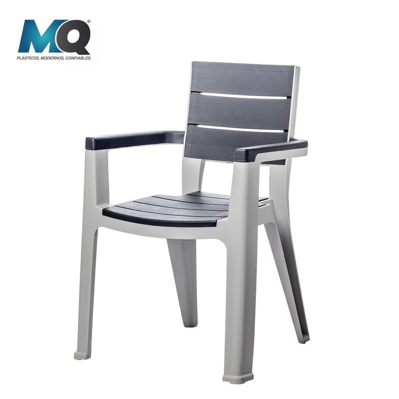QRUBBER - Silla ExteriorInterior Modelo Madeira Color Cuarzo  MQ