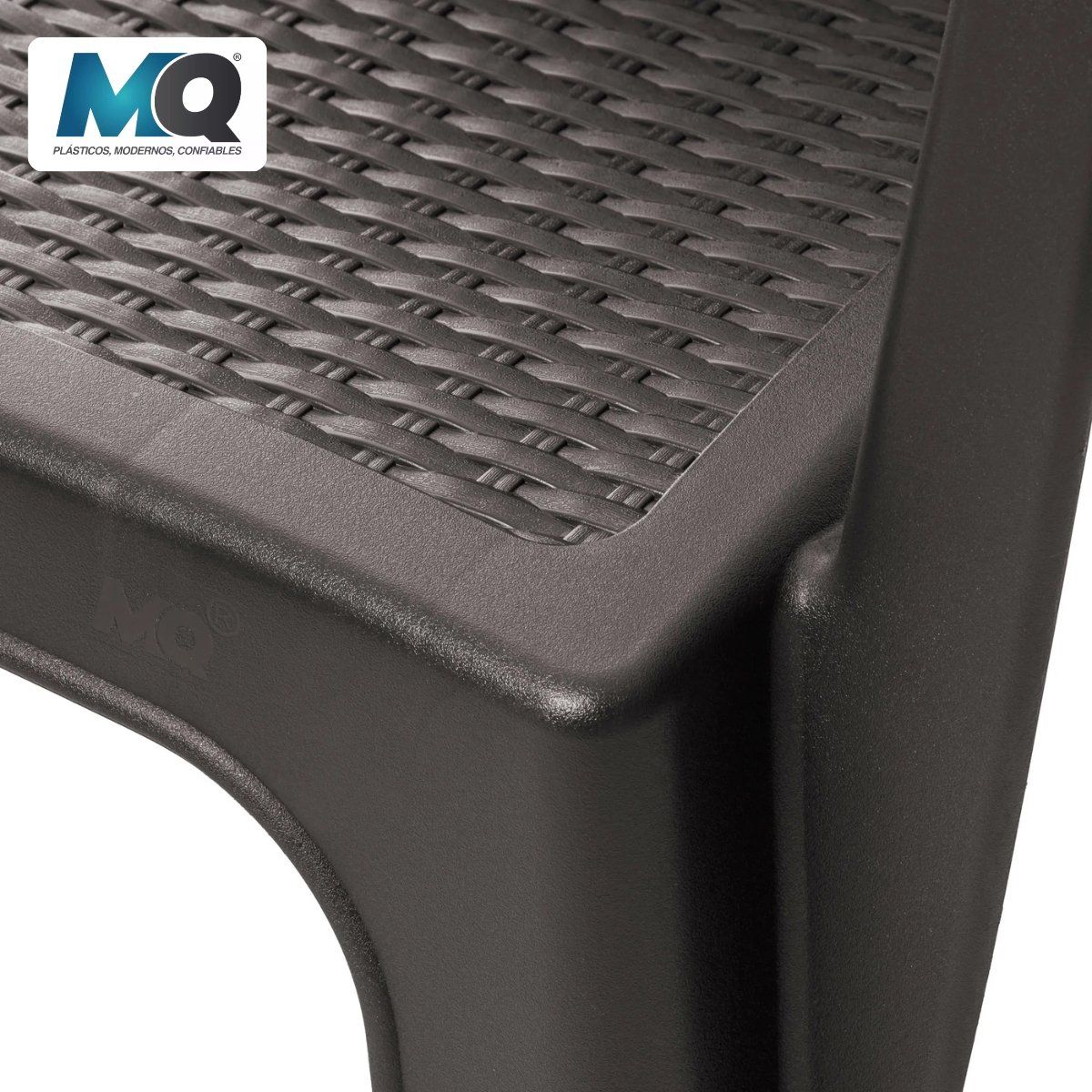 QRUBBER - Silla Color Café Oscuro Modelo Infinty MQ