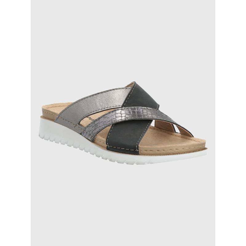 HUSH PUPPIES - Sandalia Hush Puppies Mujer Bolonia Negro HUSH PUPPIES