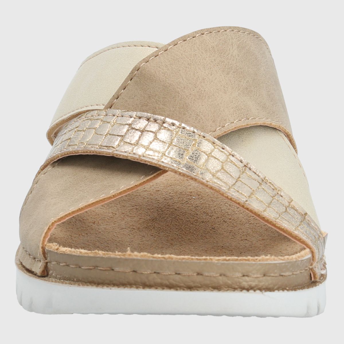 HUSH PUPPIES - Sandalia Hush Puppies Mujer Bolonia Beige HUSH PUPPIES